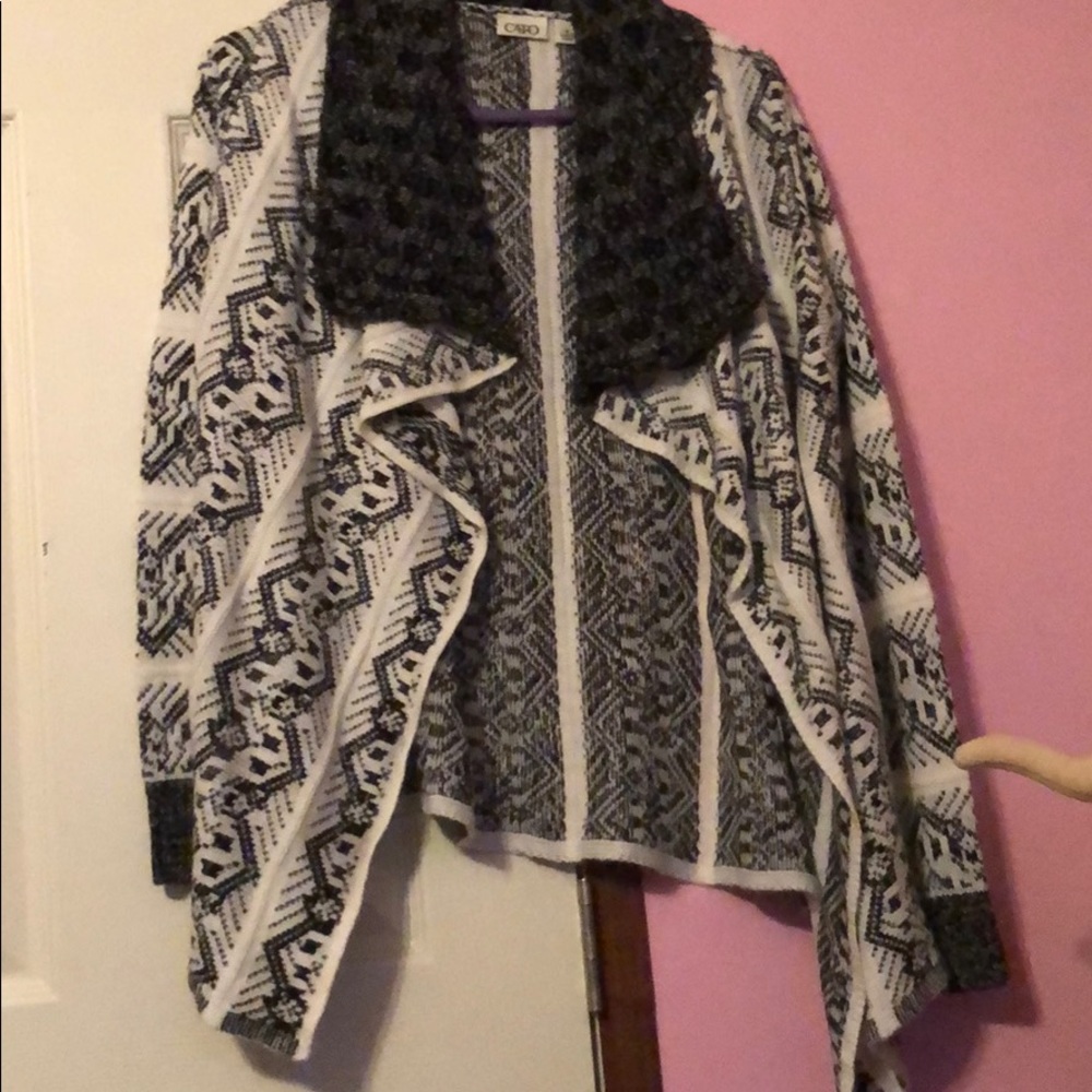 A winter type cardigan